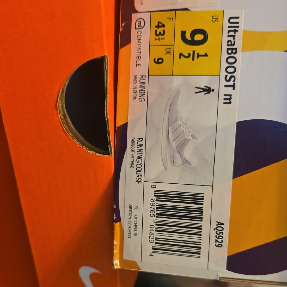 Adidas UltraBOOST White Running Shoes